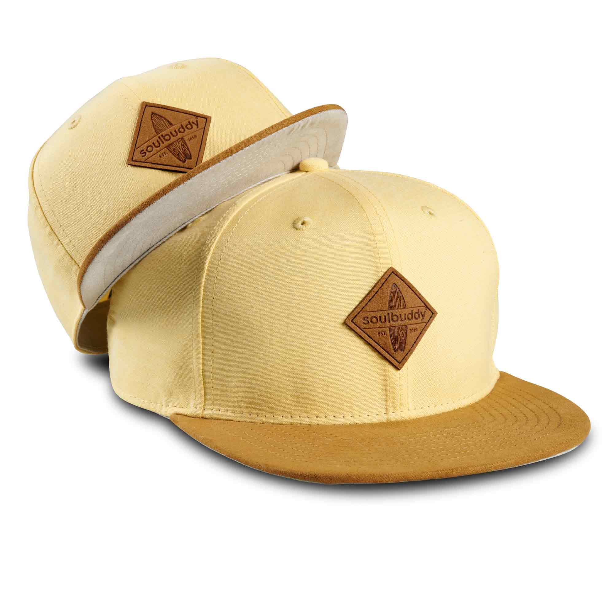 Soulbuddy Vater Sohn Baseball Cap Set – 2er Partnerlook Familie – Herren & Kinder Basecap – tolle Sommer Caps – Snapback Bundle – Papa Geschenk – One Size + 1 Kinder Cap Größe S, M oder L