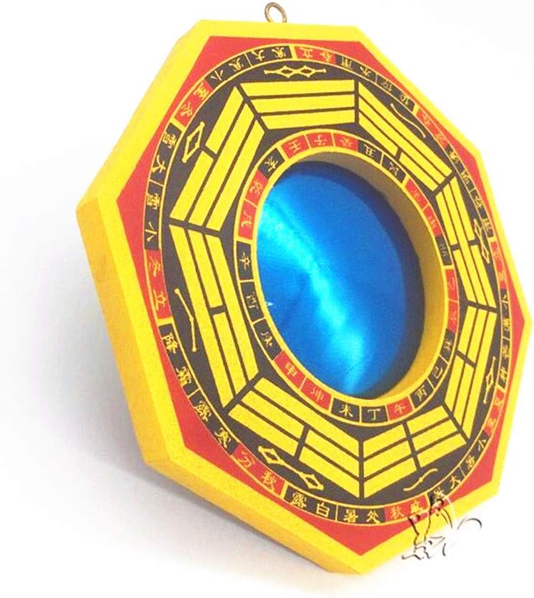 Chinese Feng Shui Bagua Mirror Use for Protection Against Passive Negative Energy & Harmful Energy (Concave - 6 inch)