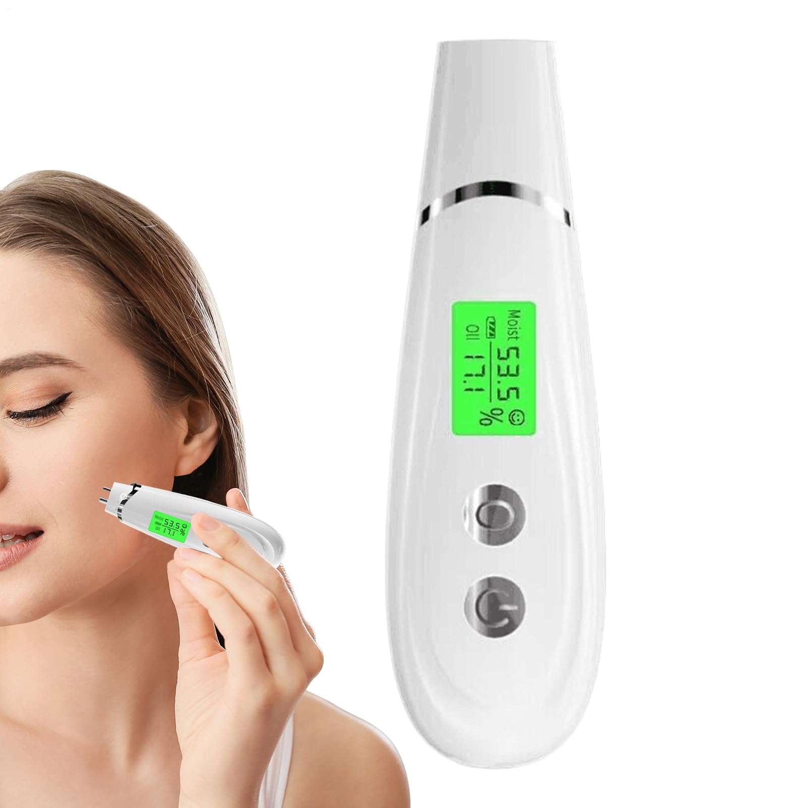 Teksome Analyseur De Peau,Appareil D'Analyse De La Peau | Appareil De Soin Visage Numérique Pour Usage À Domicile Ou En Institut De Beauté