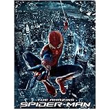The Amazing Spider-Man (2012) 8 inch by 10 inch) PHOTOGRAPH Andrew Garfield Full Body Swinging Over...