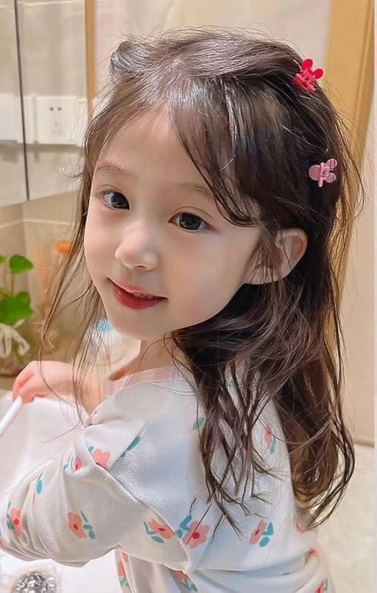 Mini Korean Style Cute Pastel Hair Clips Set for Kids