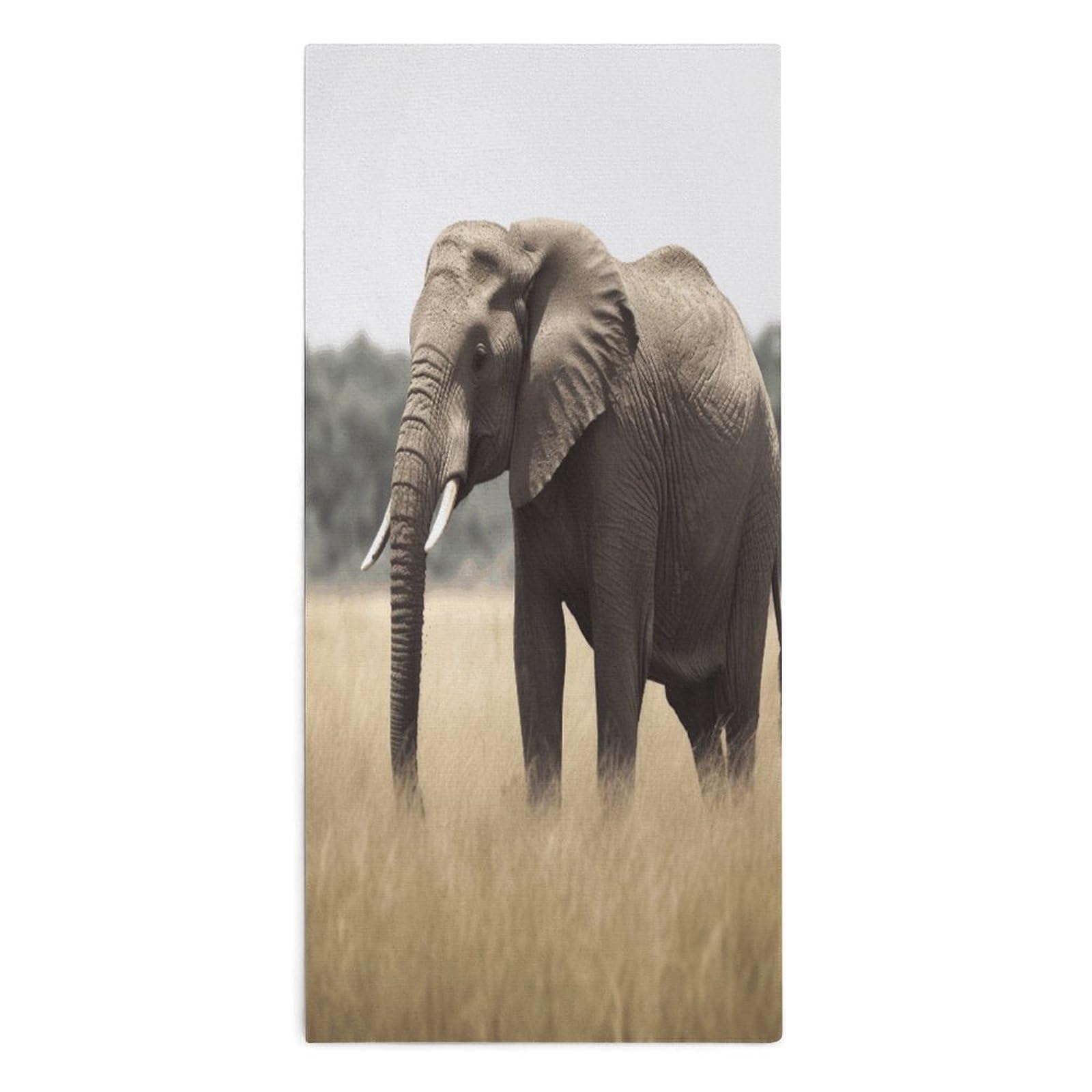 Fodpand Style Elephant Microfiber Towels, Decorative Bath Towel Soft & Lightweight, Hand Towels Multipurpose Use For Bathroom, Pool, Gym, Spa, And Hotel Use