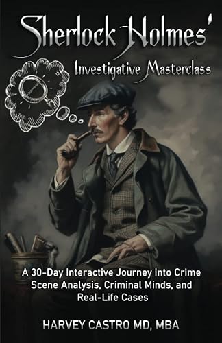 Sherlock Holmes' Investigative Masterclass:: A 30-Day Interactive Journey into Crime Scene Analysis, Criminal Minds, and Real-Life Cases