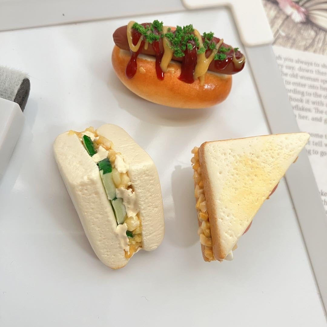 コッペパンサンド フェイクフード フェイクスイーツ 食品サンプル Amazon.co.jp: マグネット食品サンプル フェイクスイーツ ホットドッグ