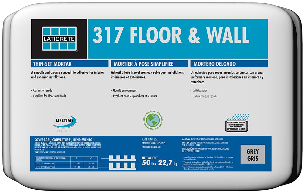 Laticrete317 Mortar 50LB Grey