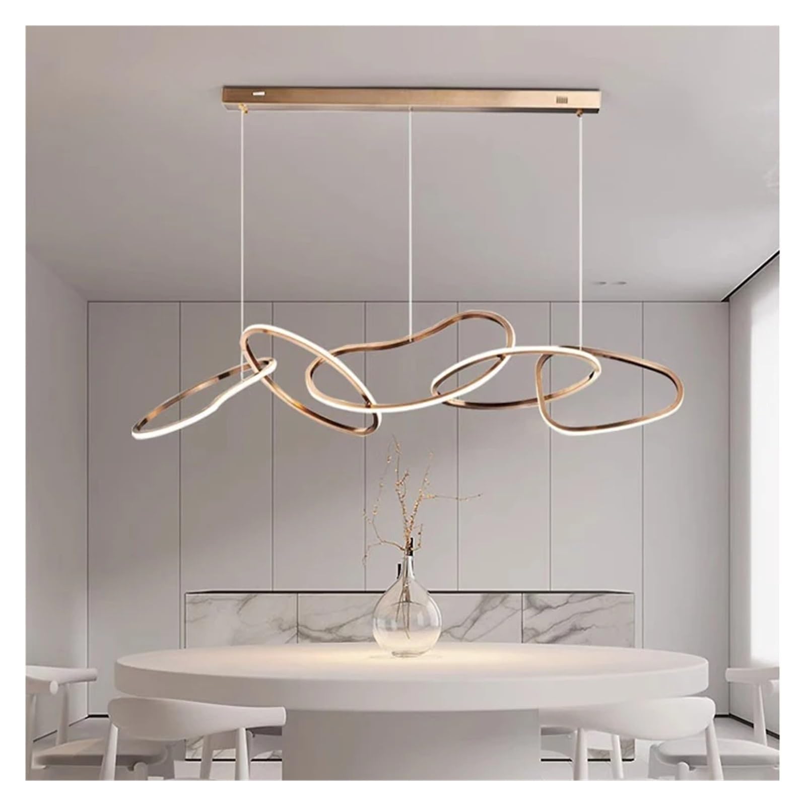 HXYSXHJUO Modern Led Chandeliers Lights Compatible with Living Room Dining Home Decor Pendant Light Chandelier Lighting Fixtures