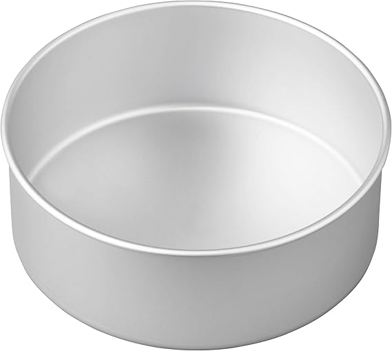 Wilton Aluminum Round Cake Pan, 8 x 3Inch, Silver Round
