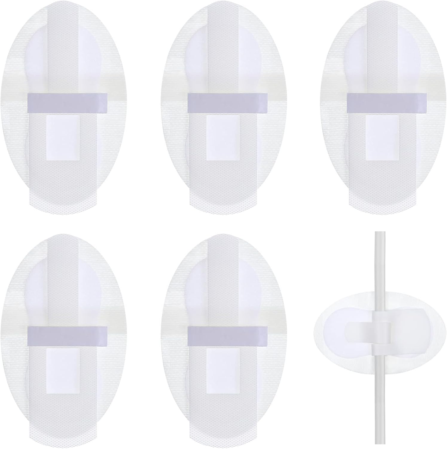 Beavorty Foley Catheter Urinary Leg Bag Legband Holder, 6PCS Catheter