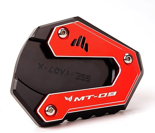 Motorcycle Side Stand pad for Y&AMAHA MT09 SP 2023 MT 09 2022 Tracer MT-09 SP FZ09 2015-2023 Motorcycle Kickstand Foot Side Stand Extension Pad