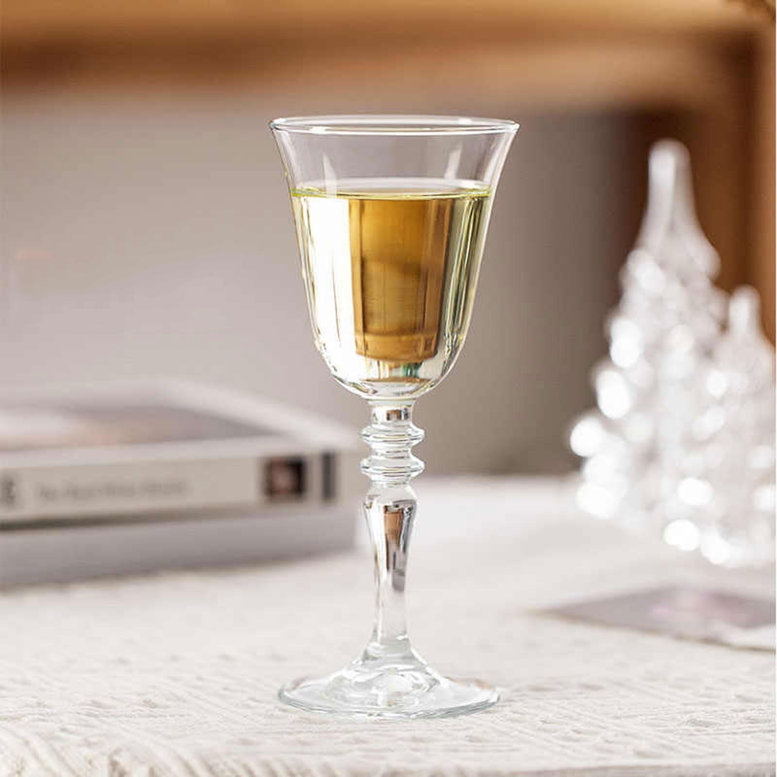 Set mit 2 Restaurant-Stielgläsern, französisches Rotweinglas, kreatives Champagner-Cocktail-Eisweinglas Getränkebecher