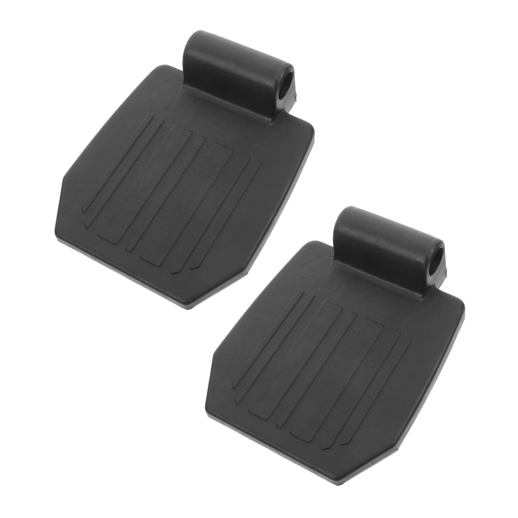 GANAZONO 2 piezas Reposapiés para de Plataforma Elevadora Ligera y Duradera para Cómodo de Pies Sillas de Ruedas Manuales y Vehículos de Movilidad Diseño Compacto y Resistente para