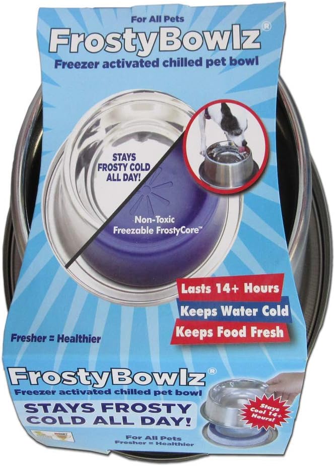 28-Ounce Chilled Dog and Cat Bowl