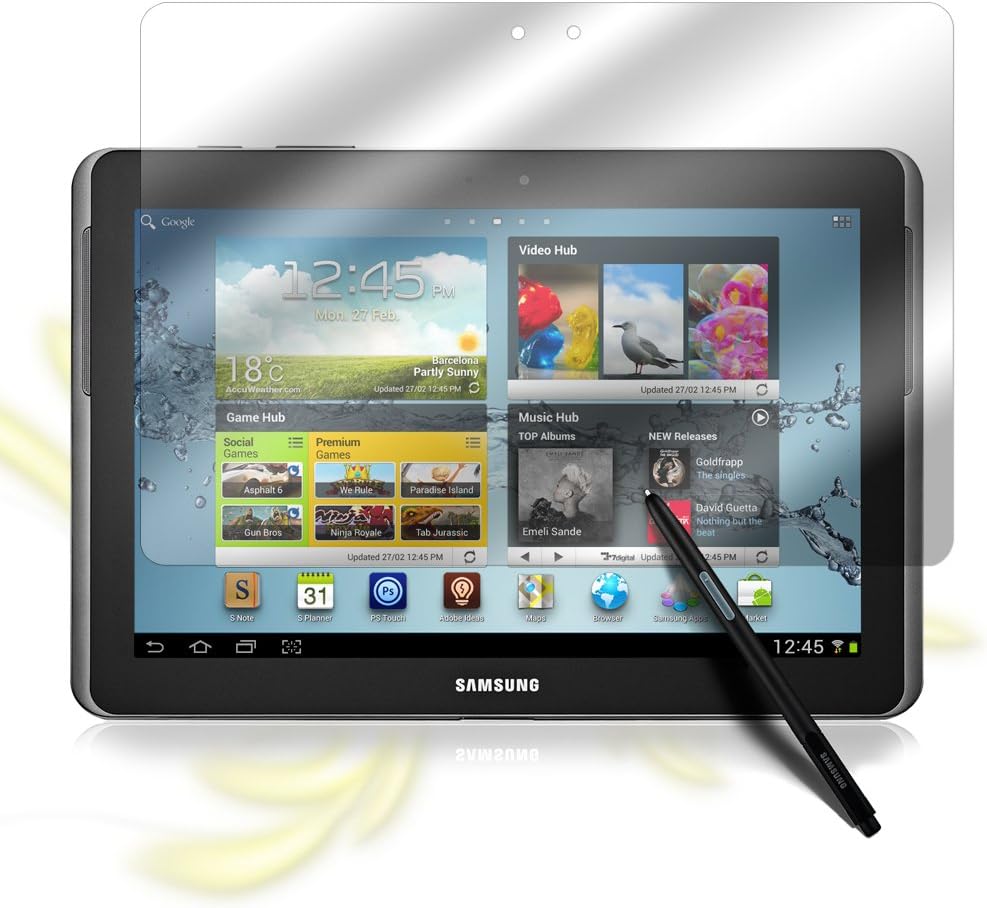 Exponentc Screen Protector Film for Samsung Galaxy Note 10.1 - Clear - 3 Pack