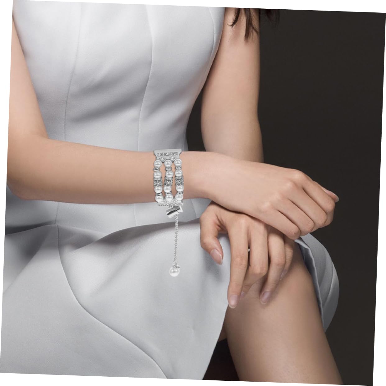 Hemobllo 4 Pièces Bracelet En Métal Décor En Métal Garniture Montre Bande Montre 4 Classique Délicate Bande Délicat Bracelet Accessoires Bijoux e Bijoux