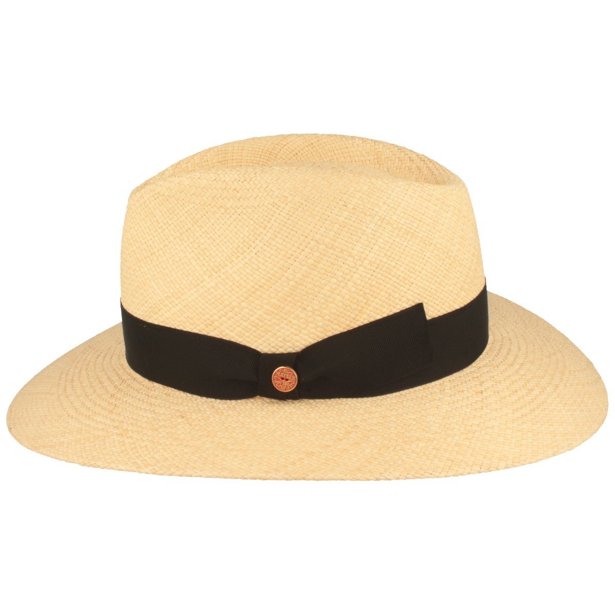 Mayser Sombrero original de Panamá | Sombrero de paja | Sombrero de verano de Ecuador – Tradicional Trenzado a mano – Protección UV 40 – Resistente al agua – Resistente a roturas