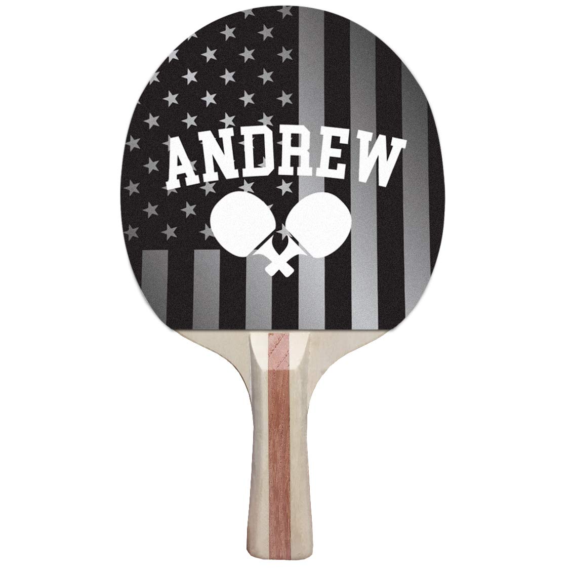 Personalised Paddle Racket High End Ping Pong Paddle Custom Ping Pong Paddle - Personalized 5-Ply ...