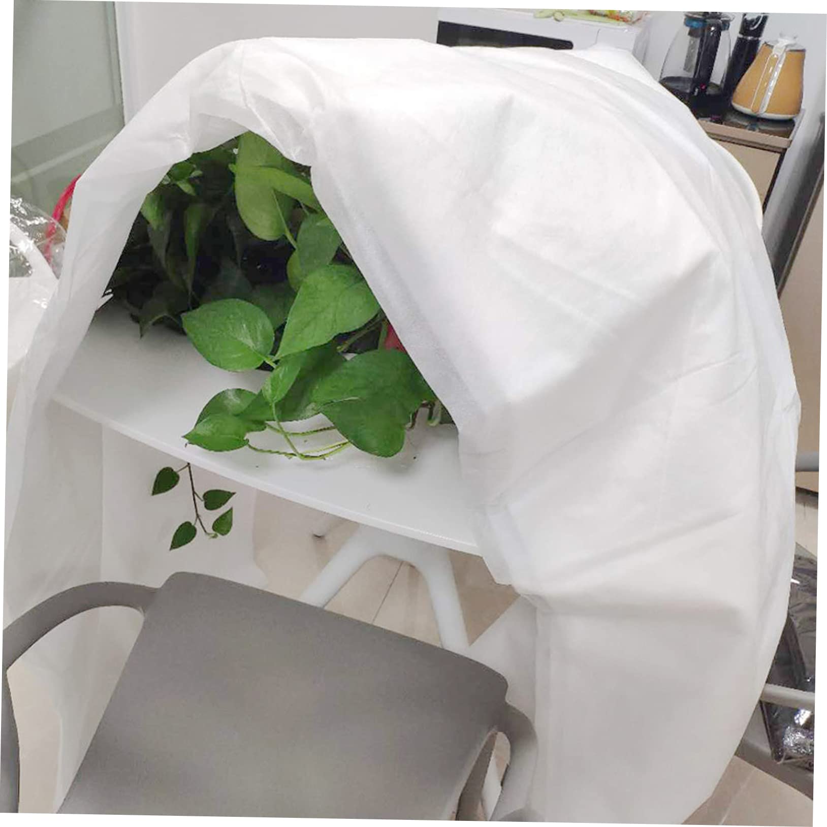 UPKOCH Telo Non Tessuto per Piante Antigelo Copertura Riutilizzabile per Protezione Invernale per Arbusti e Verdure
