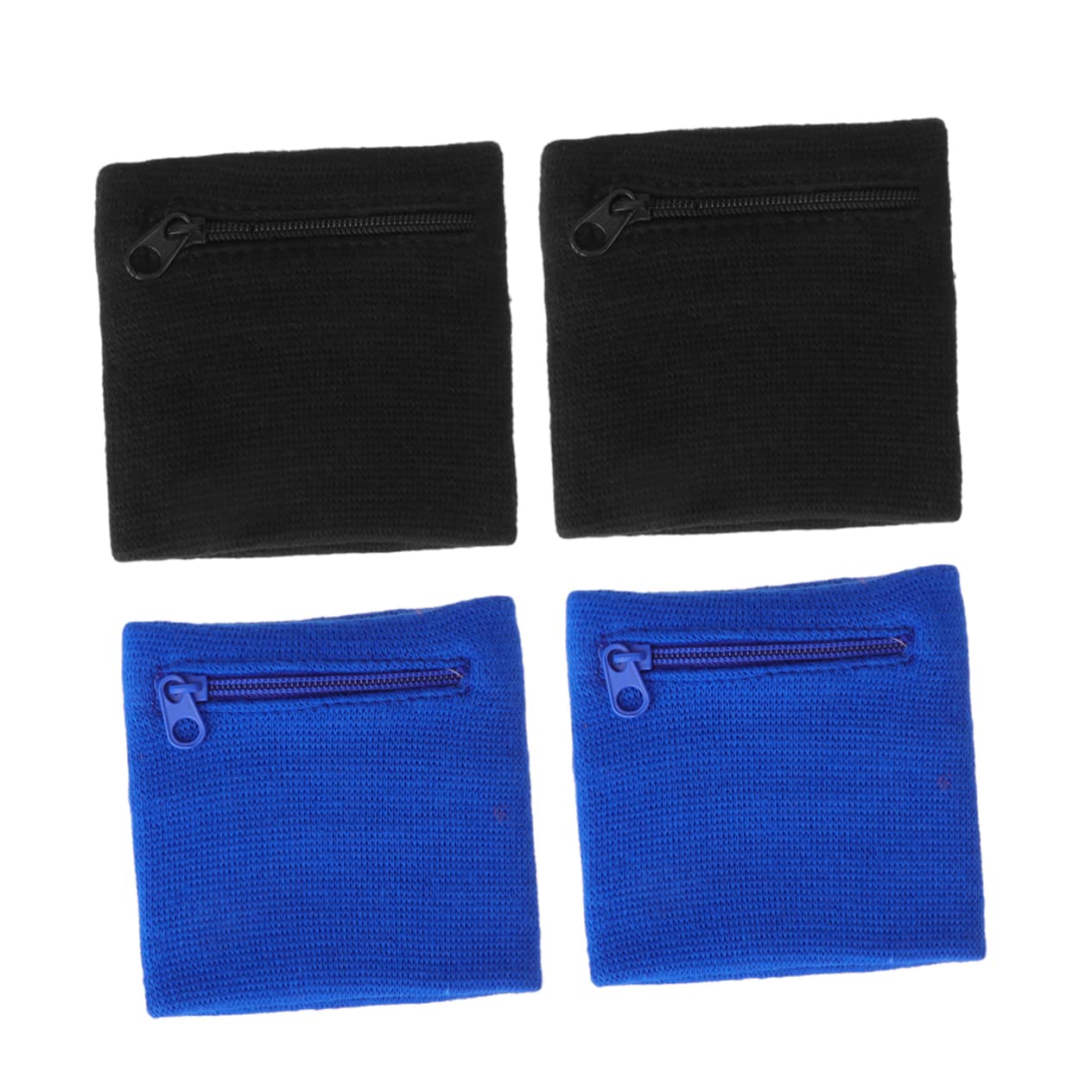 Porte-monnaie fermeture éclair femme lot de 4 avec zip fluide - 8