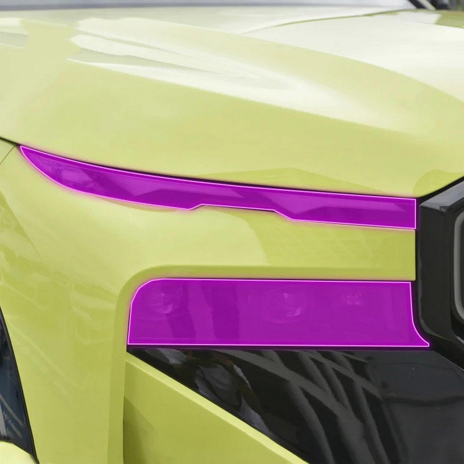 NBHB Car Exterior Headlight Anti-Scratch TPU PPF Protective Film refit Anti-Scratch Repair Film Accessories，for BMW G09 XM 2023-2024