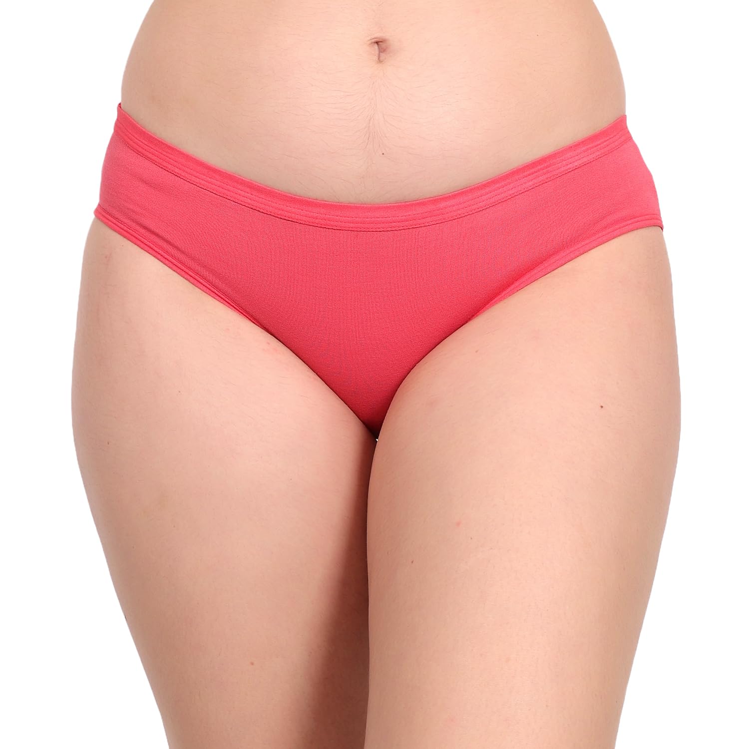 ritupal collection - identify your look, define your style Women's Solid Cotton Bikini Panty – Soft Mid-Rise Everyday Comfort Underwear-picture-34