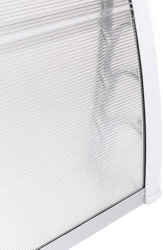 Miniatura 6 de Toldo moderno para ventana, toldo para puertas de patio, cubierta de policarbonato para uso doméstico, puerta y ventana, cubierta de lluvia, aleros