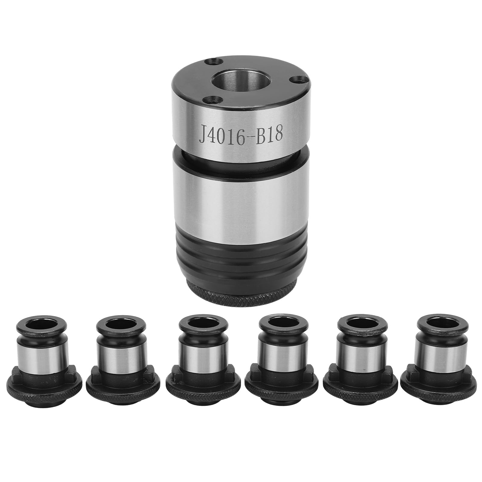 Juego de mandril roscador de cambio rápido J4016B18 |Precisión de sujeción de 0,02 mm para machos de roscar M5 a M16 |Portaherramientas de cambio rápido para