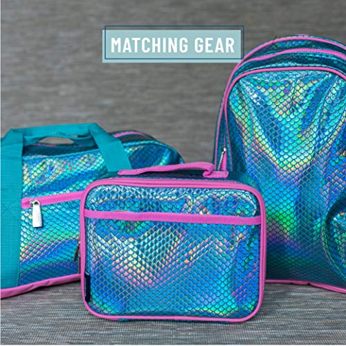 Wildkin Kids Insulated Lunch Box Bag For Boys And Girls, Perfect Size For Packing Hot Or Cold Snacks For School And Travel, Measures 9.75 X 7 X 3.25 Inches, Bpa-Free (Mermaid Scales) #TOP3