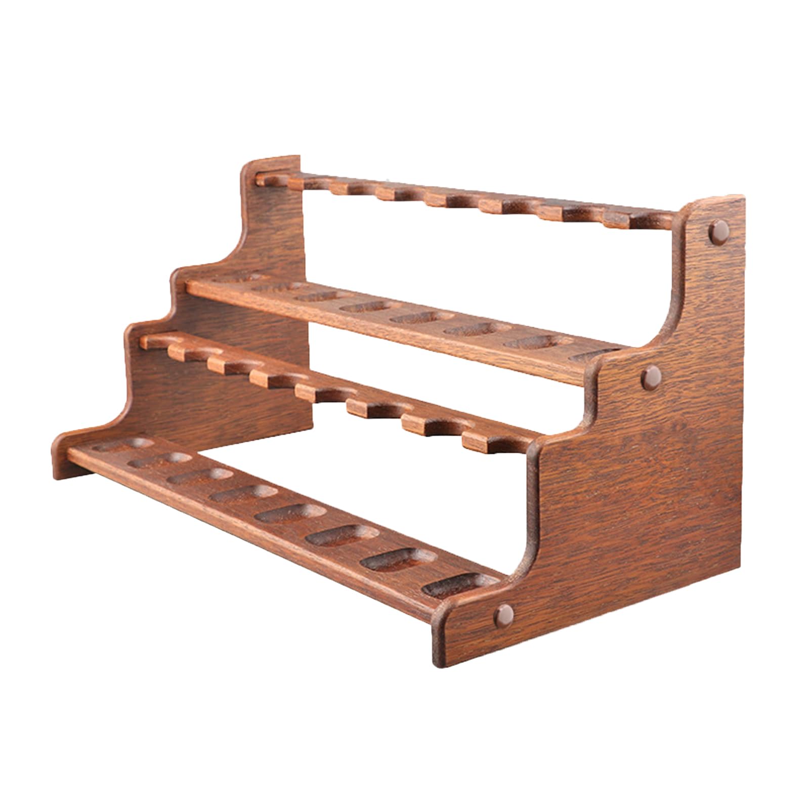 Amazon.com: Wooden Tobacco Pipe Stand for 16 Tobacco Pipes, Handmade from  Solid Wood Large Capacity Double Layer Pipe Rack : Health & Household
