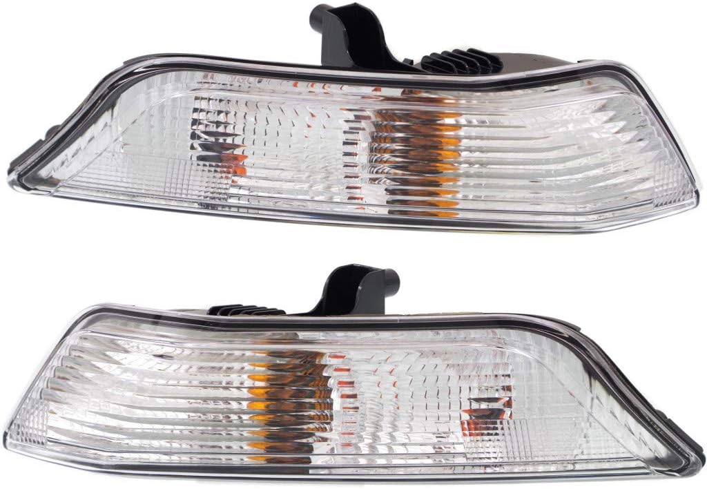 CarLights360: For 2015 2016 2017 FORD MUSTANG Front Signal/Corner Light Assembly Passenger Side w/Bulbs DOT Certified For FO2521191