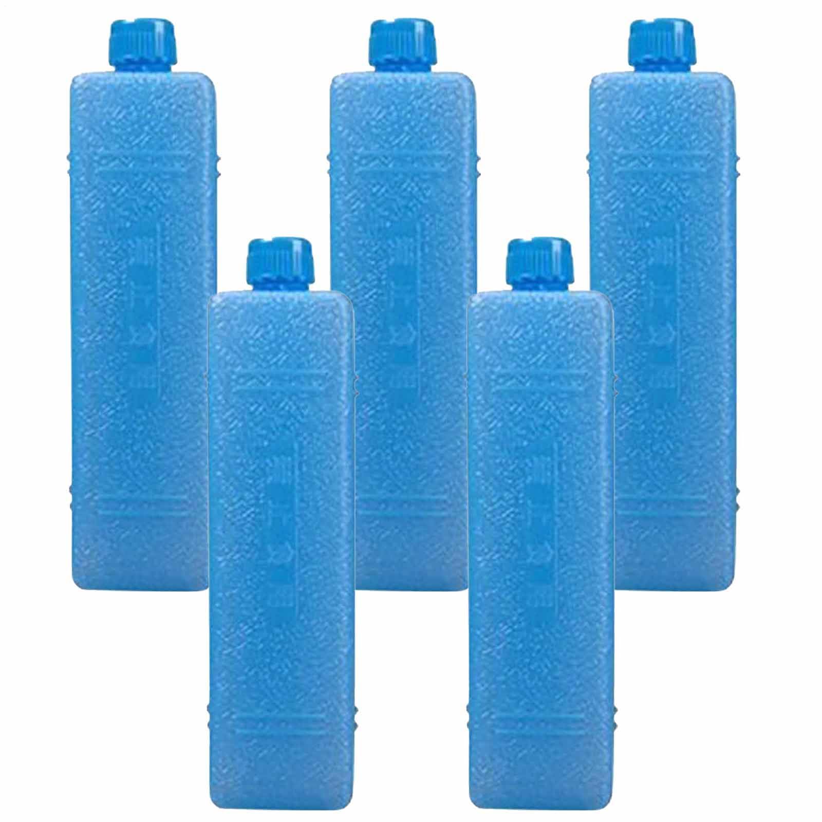 Freezerini Ghiaccio Riutilizzabili, 2 Pezzi 200ml Mattonelle Refrigeranti per Borsa Frigo Borsa Termica Contenitore del Pranzo Refrigeratore d'aria, Elementi Refrigeranti per Campeggio Picnic Spiaggia