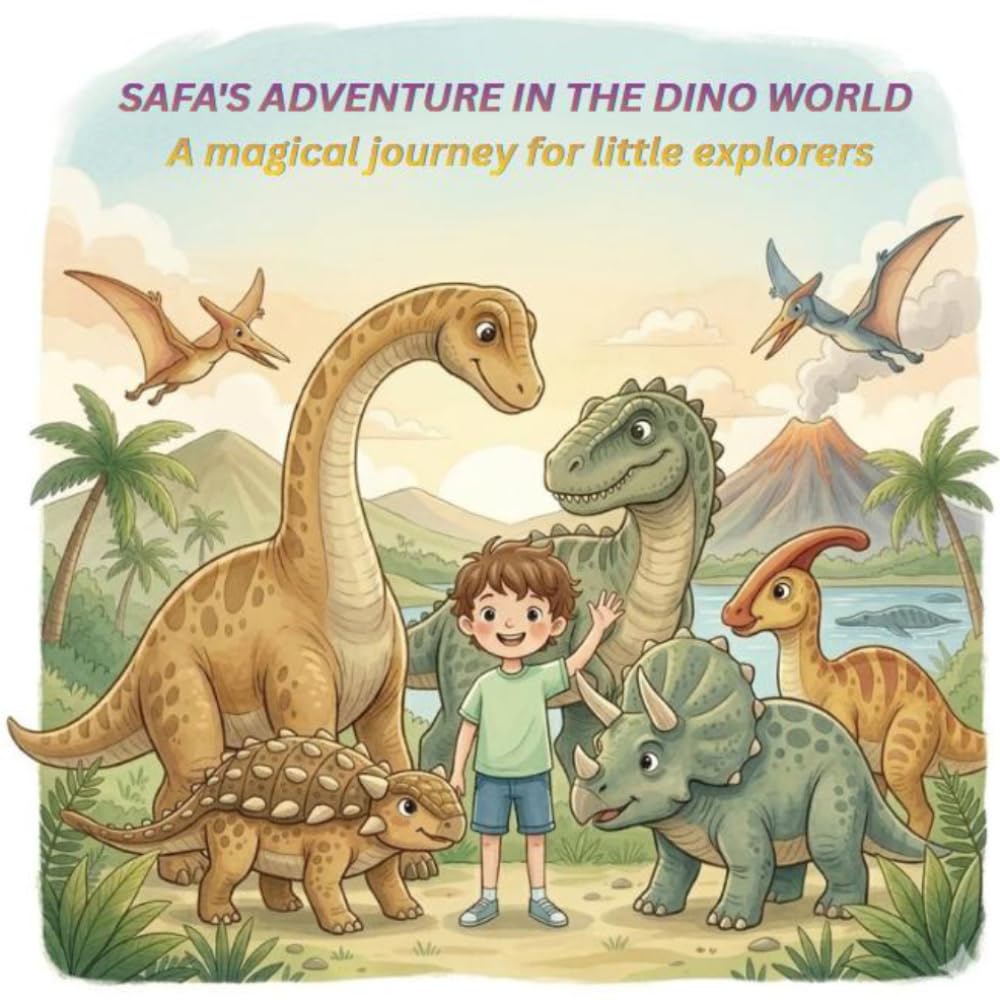 SAFA'S ADVENTURE IN THE DINO WORLD: A magical journey for little explorers