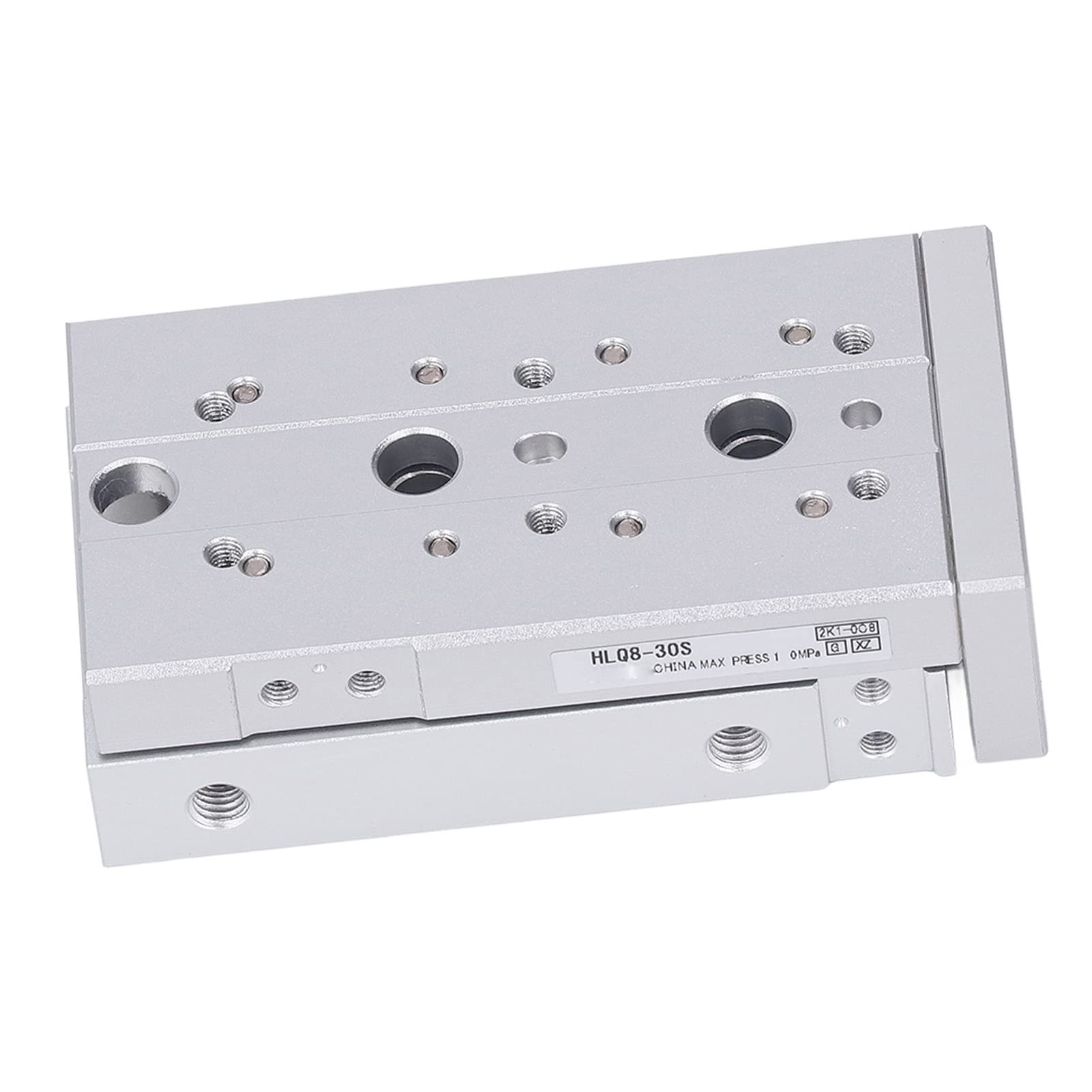 CILINDRO NEUMÁTICO DOBLE VÁSTAGO DOBLE ACCIÓN ALEACIÓN DE ALUMINIO ACERO INOXIDABLE M5X08 CILINDRO NEUMÁTICO DE AIRE PARA VARIAS APLICACIONES (HLQ8-40S)