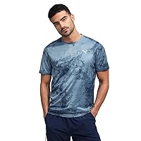PUMA Maglietta Unisex M Tad Essentials AOP (Confezione da 1)
