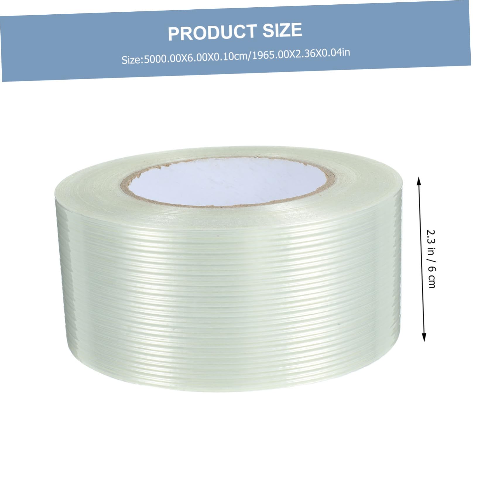 TEHAUX Fiberglass Mesh Tape Heavy Duty Invisible Tape for Tarp Repair Sealing Mounting Industrial Use