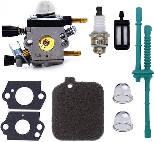 FitBest Carburador con kit de servicio de afinación para Stihl BG45 BG46 BG55 BG65 BR45C SH85 soplador 4229 1200 606 carbohidratos