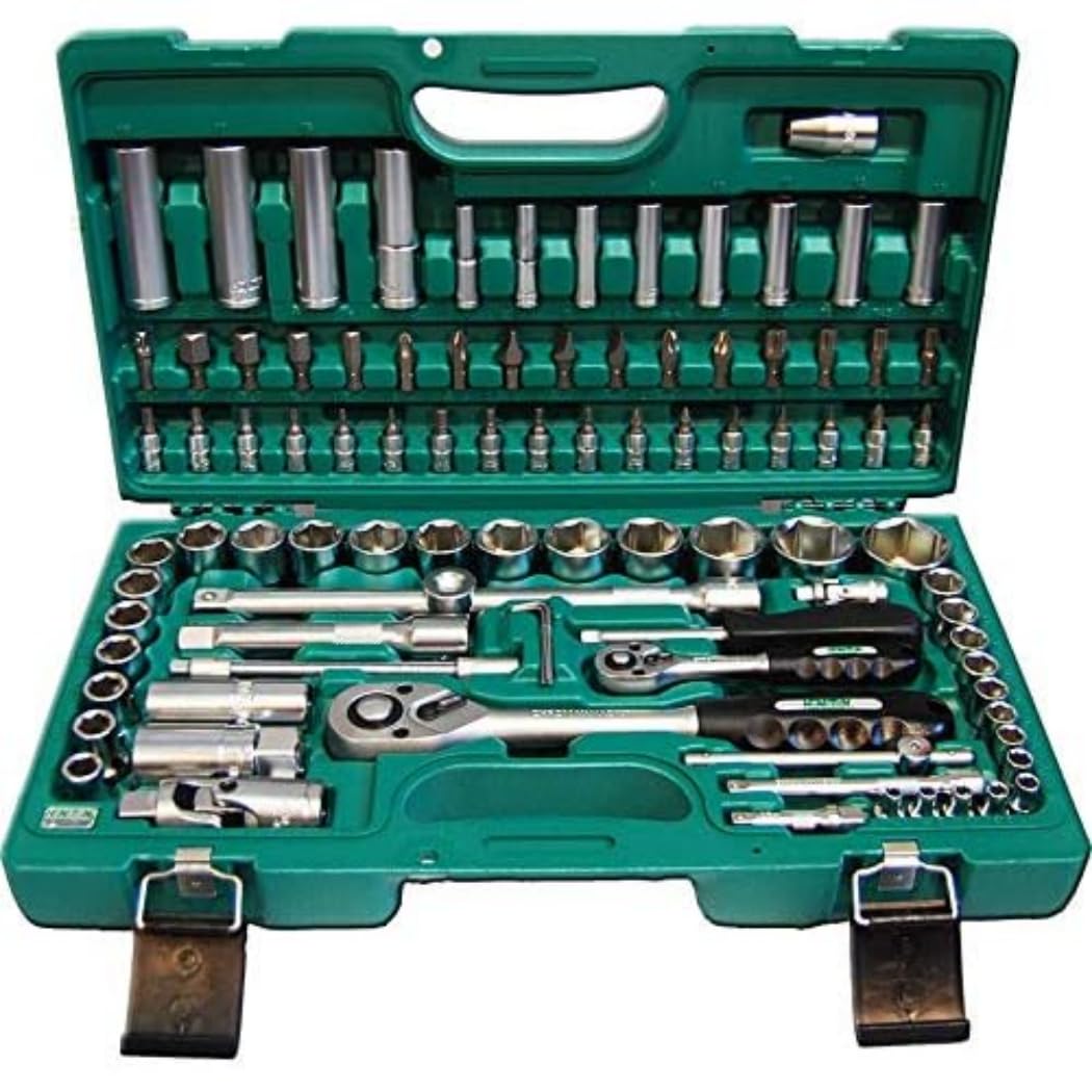 Zestaw kluczy nasadowych 1/4" 1/2" 94szt. (H4056)