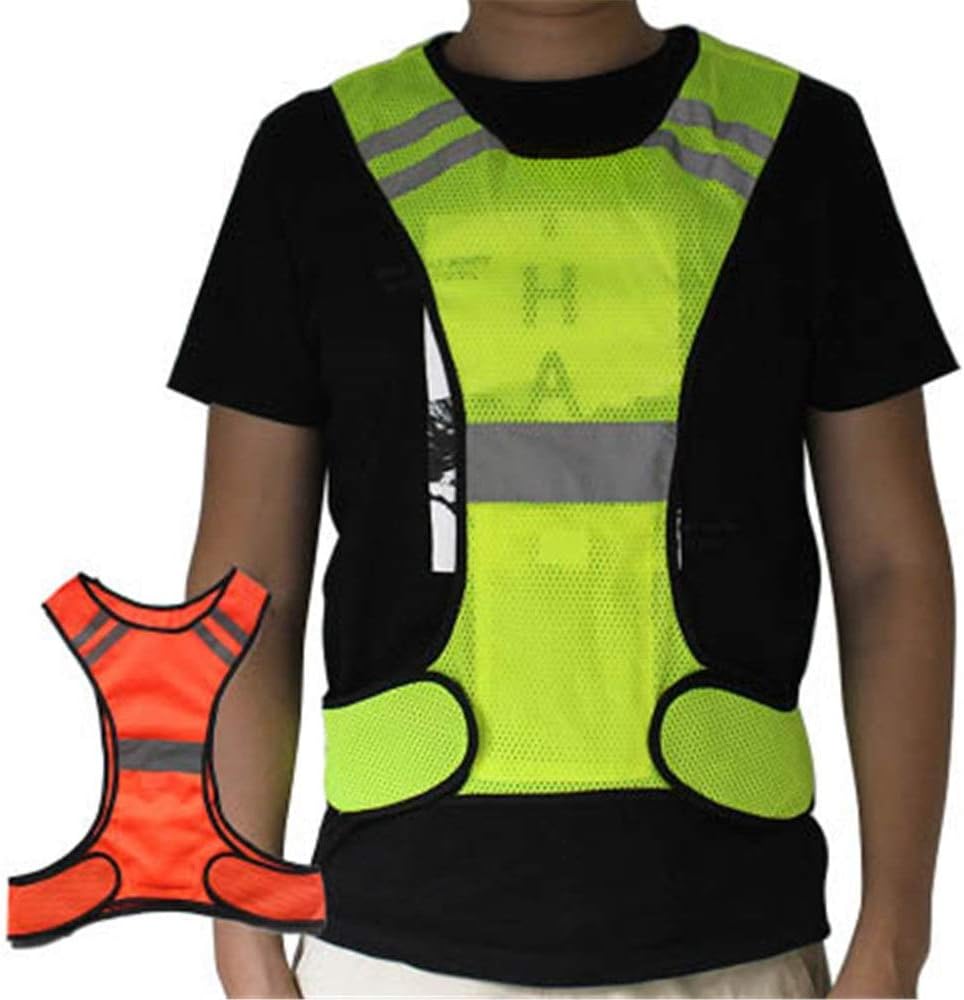 attrezzatura riflettente per andare in bicicletta di notte