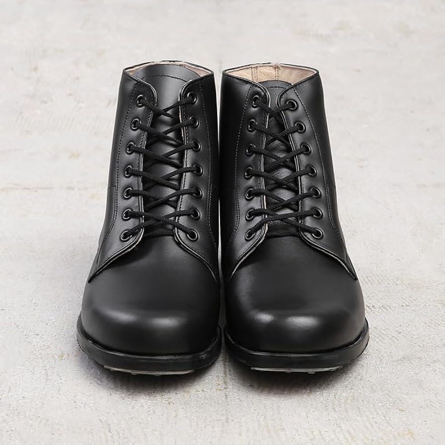 Amazon | 実物 デッドストック チェコ軍 7HOLE レザー ブーツ STEEL＆