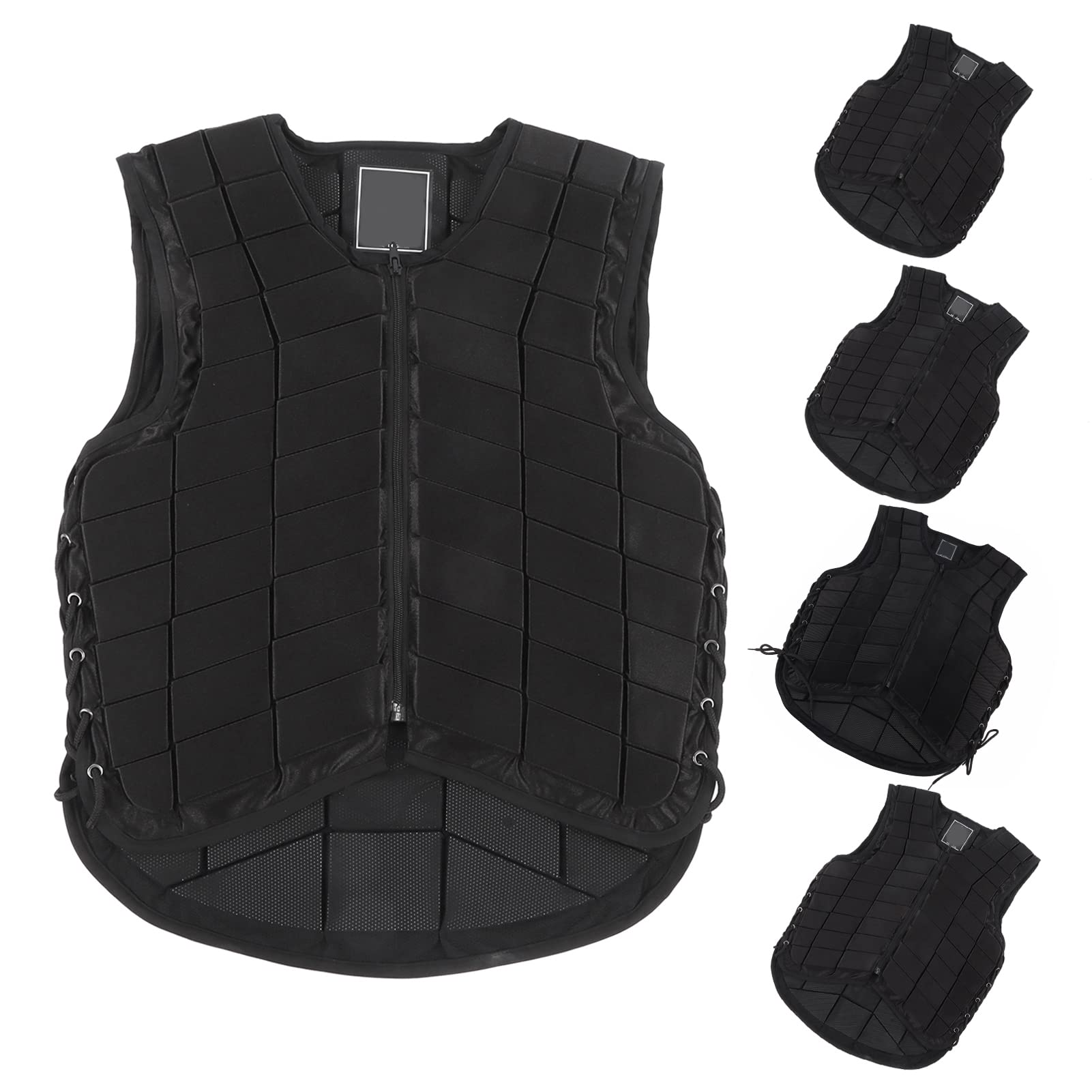 Chaleco Ecuestre De Seguridad Para Montar A Caballo,Chaleco Ecuestre Premium Para Adultos,Protección Corporal Ecuestre: Protección Cómoda Y Duradera Para Montar A Caballo(M)