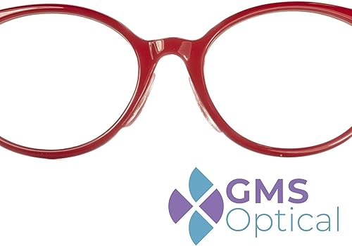 Miniatura 7 de GMS Optical® 0.98 pulgadas Almohadillas de nariz para anteojos antideslizantes de suave silicona moldeada adhesiva con apoyo súper adherente - 5