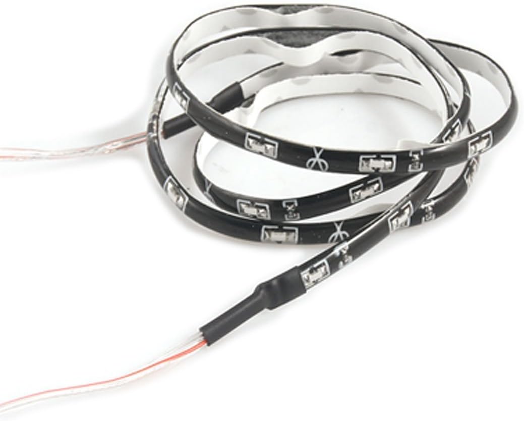 Car 60CM 30 LEDs SMD White Side-emitting Glow Flexible LED Strip Light