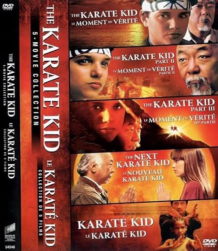 All 5 Karate Kid movies DVD collection