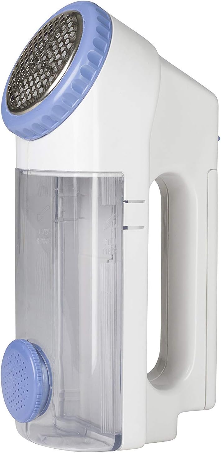 Fabric and Clothes Shaver - Electric Lint, Pill and Fuzz Remover - Professional Size Head - Battery Operated