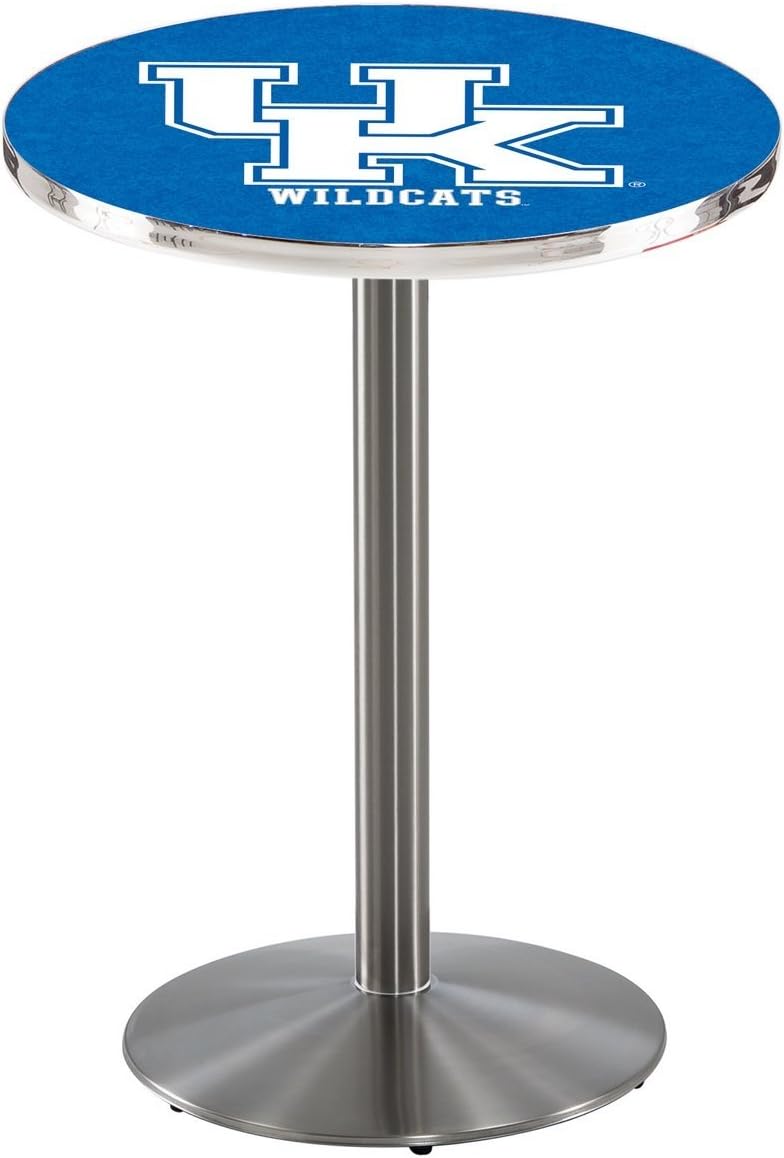 Holland Bar Stool Co. L214-36" Stainless Steel Kentucky UK Pub Table