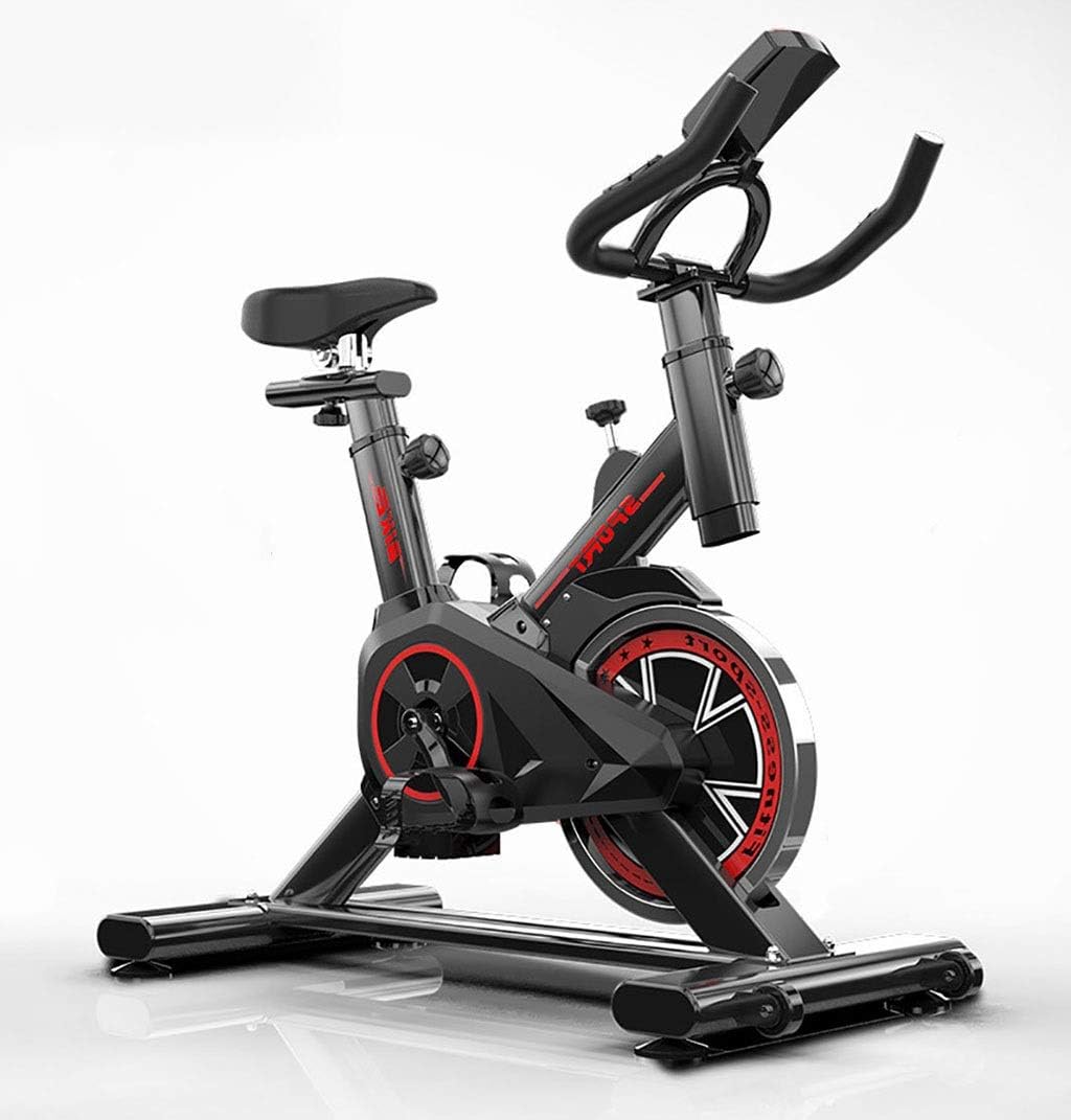 Indoor Cycling Bike Spinning Bicycle, Ultra-Quiet Fitness Bike And Ab Trainer, Speedbike with Low-noise Belt Drive System, Home Gym Bicycle Sports Fitness Equipment Cardio Trainer