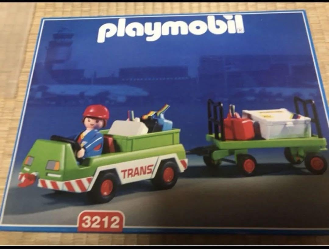 プレイモービル エアポート 荷物運搬車 3212 箱潰れあり Amazon.co.jp: プレイモービル エアポート 荷物運搬車 3212 箱