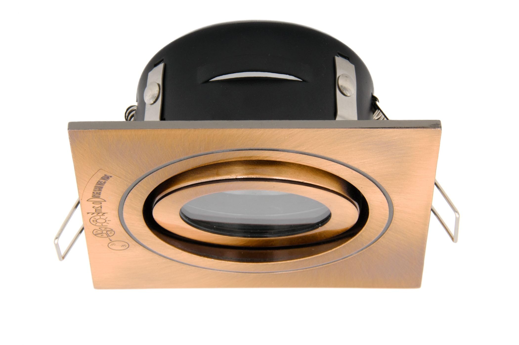 Forum Brushed Copper Spa Spa-38577-Brcop Cali Tilt Downlight, Ip65, Square