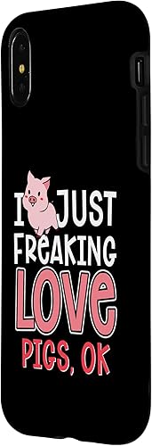Miniatura 5 de iPhone 14 Just Freaking Love Mini Pigs  Miniature Pig Owner Case
