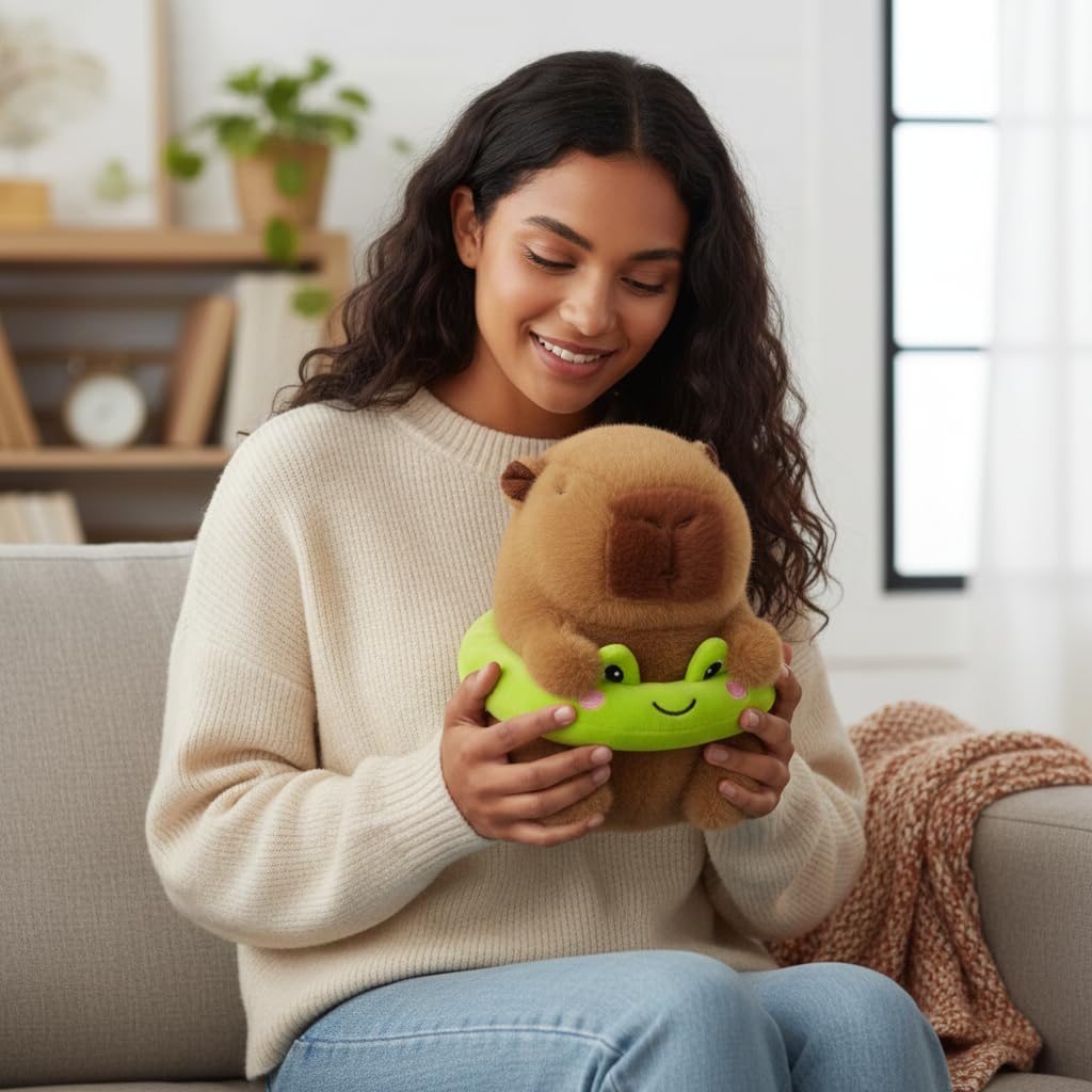 BRTNUP Capybara Plush Toy - Image 4