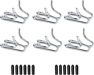 6 Pack Extra Links Prong Collar for Dog- Replacement 2.25/2.5mm Stainless Steel Pinch Collar for Dogs Links Extra Training Collar Links Fit 2.3mm Thickness Measure